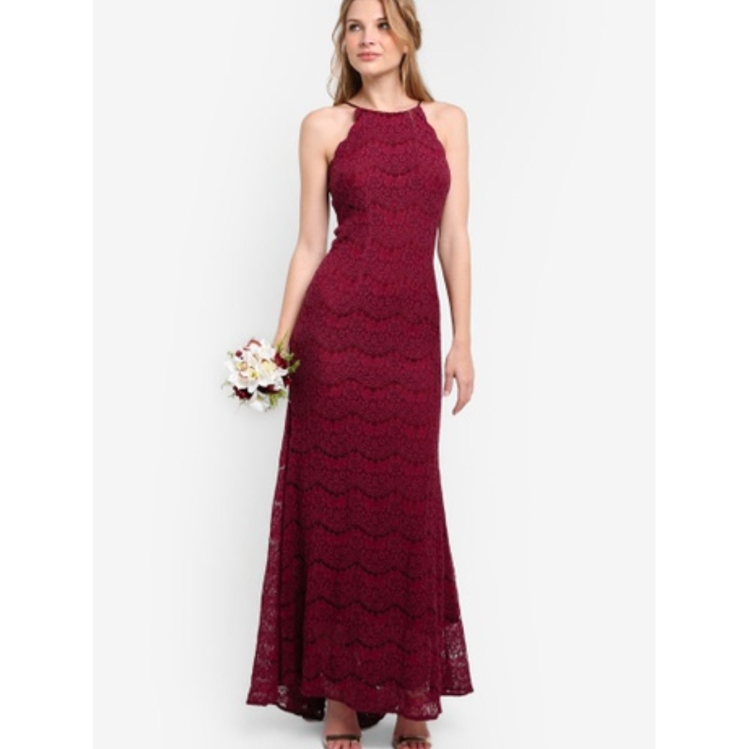 zalora long dress