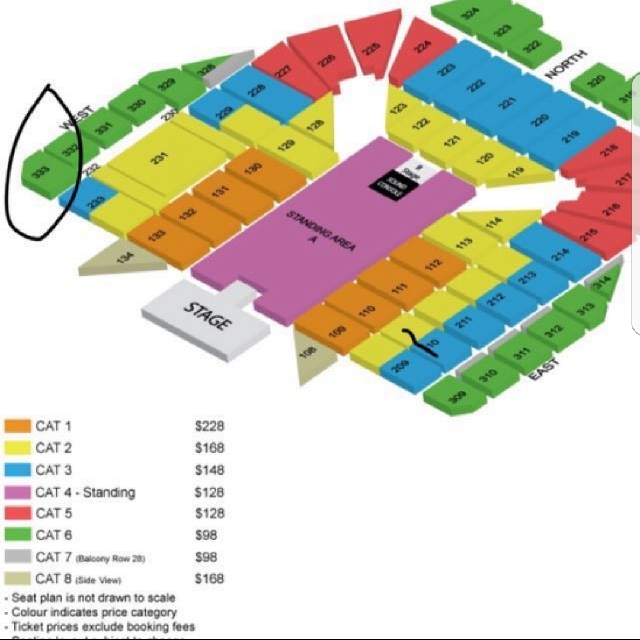 2x Imagine Dragon Evolve Singapore Concert Tickets, Tickets & Vouchers