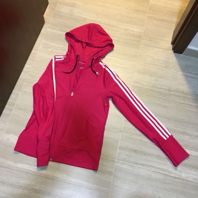 Adidas Climacool Women's Jacket, Sports, Sports Apparel on Carousell