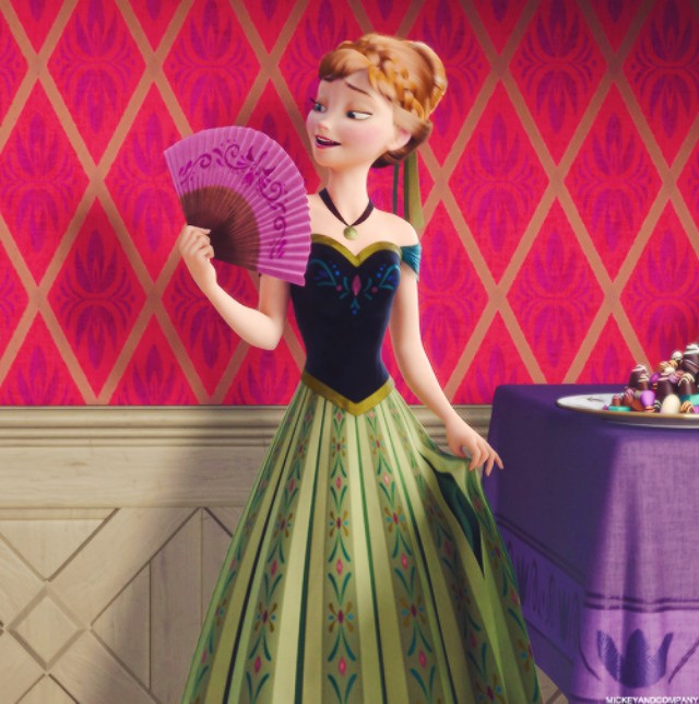 Anna's Coronation Dress (Frozen), Women. 