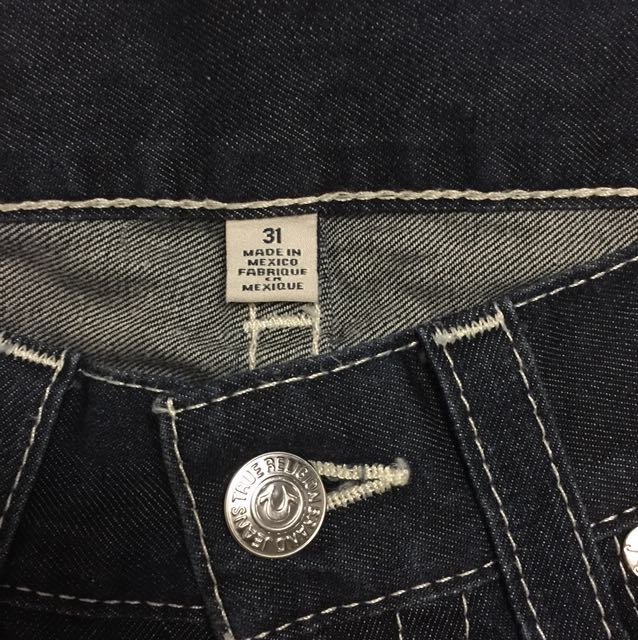 size 31 true religion jeans