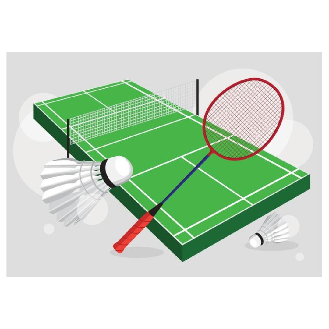 Badminton Court, Sports Equipment, Sports & Games, Racket & Ball Sports ...