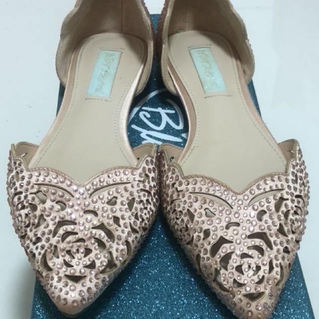 Blue by Betsey Johnson Lucy Embellished Flats