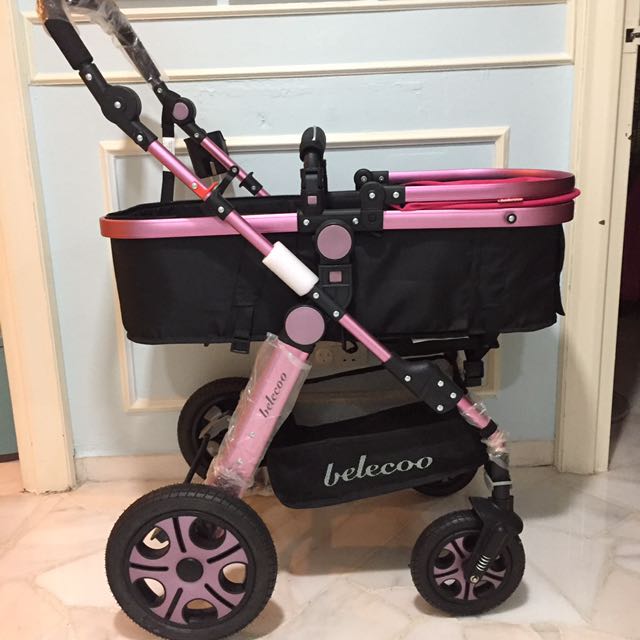 belecoo stroller pink