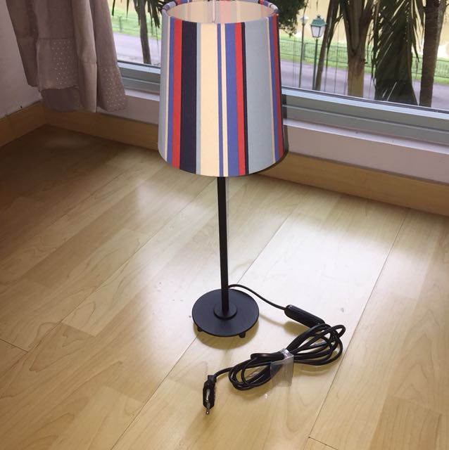 Brand New Ikea Blue Mod Table Lamp Furniture Home Decor On Carousell