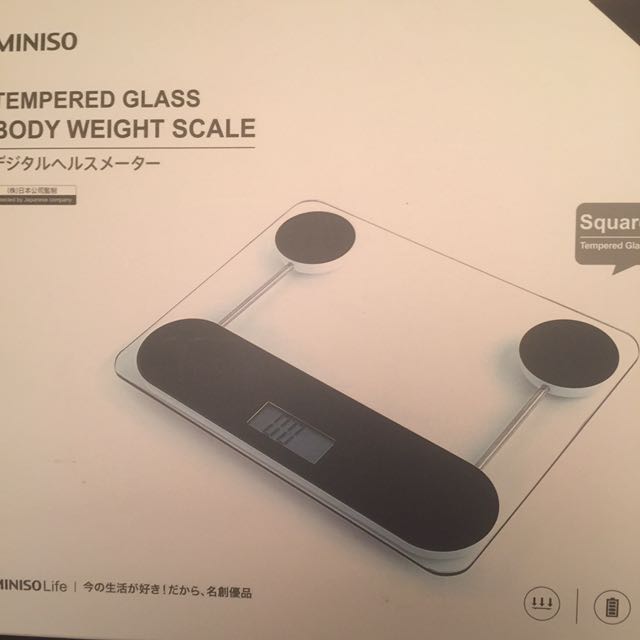 Brand New Miniso Weight Scale, Beauty & Personal Care, Bath & Body