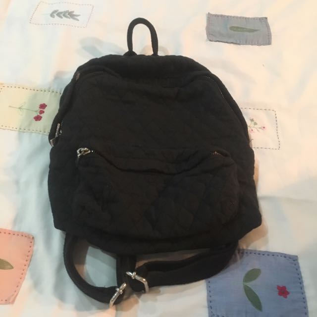 Brandy Melville quilted Black mini backpack authentic Women s Fashion Bags Wallets Cross body Bags on Carousell