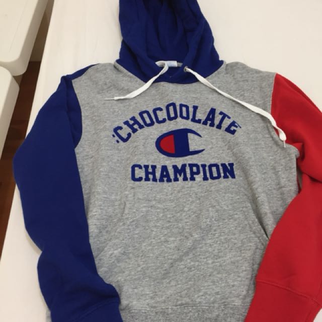 chocolate champion hoodie