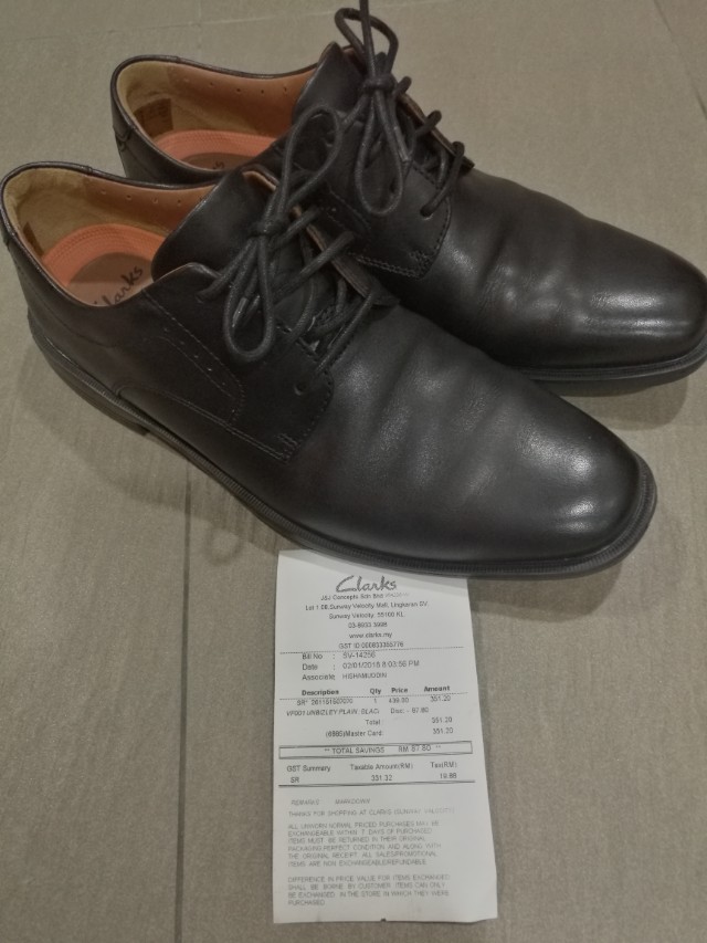Clarks shop unbizley plain