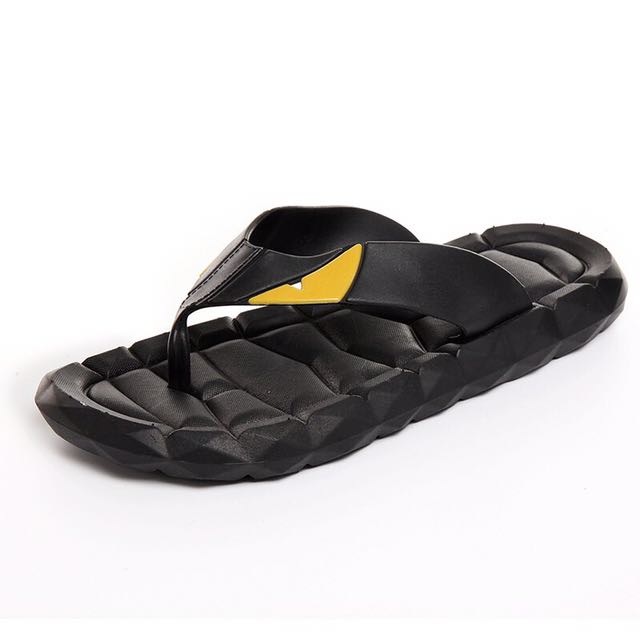 fendi monster sandal Men s Fashion Footwear Flipflops and Slides on Carousell
