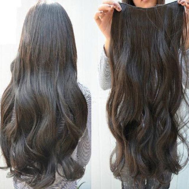 artificial hair extensions