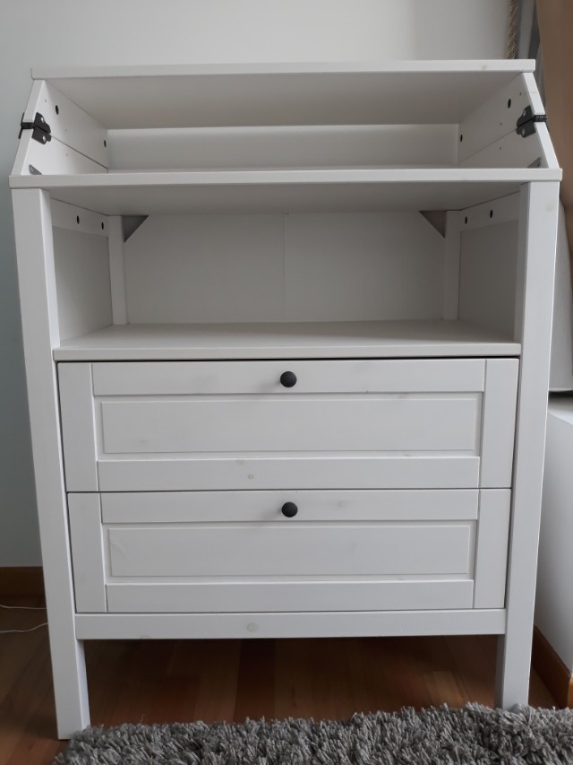 Ikea Baby Changing Table On Carousell