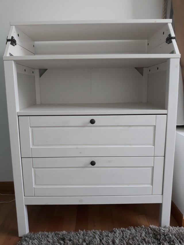 ikea changing table baby