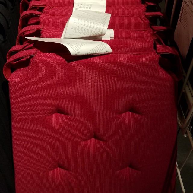 IKEA CHAIR PADS, 4 FOR 50!, 兒童＆孕婦用品, 兒童傢具, 其他兒童傢具 Carousell