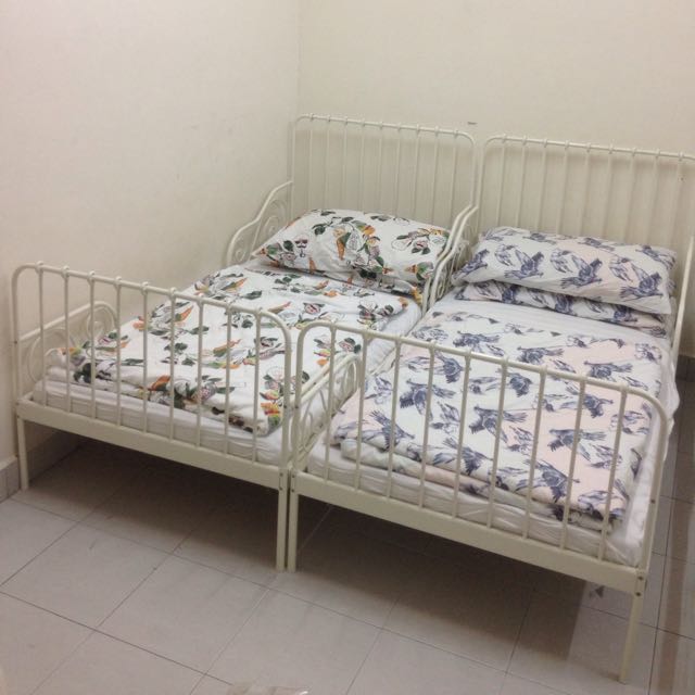 Ikea Extendable Children Bed Minnen Home Furniture Others On Carousell
