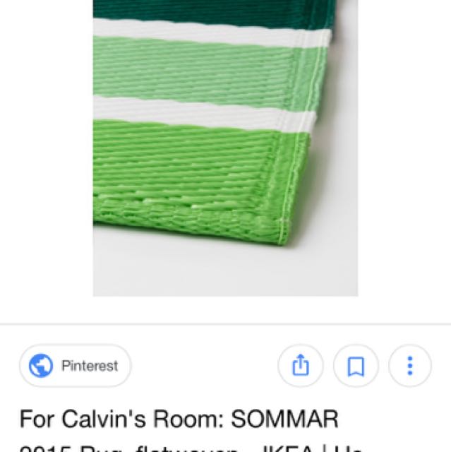 Ikea Sommar Rug Flatweave Furniture Home Decor On Carou - Green Flat Weave Rug Ikea Sommar Rug Flatweave Furniture Home Decor On Carou - Green Flat Weave Rug