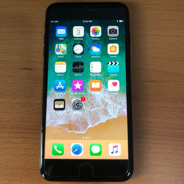 Iphone 7 Plus 128gb Jet Black Mobile Phones Tablets Iphone Iphone 7 Series On Carousell