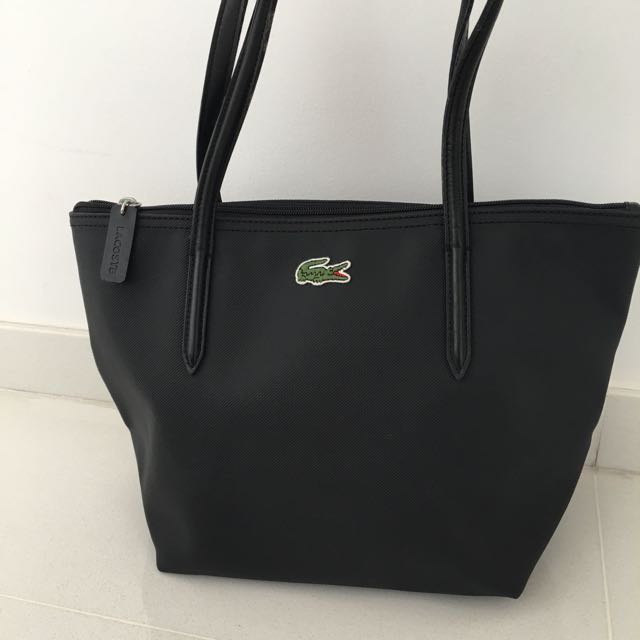 Lacoste L. 12.12 Concept Zip Tote Bag 