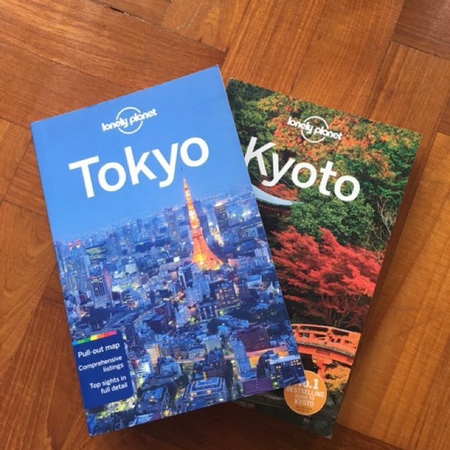 Lonely Planet Travel Guides Tokyo Kyoto Set Books Stationery Fiction On Carousell