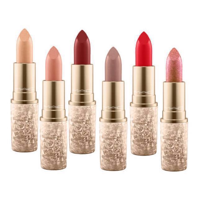 mac snowball lipstick set