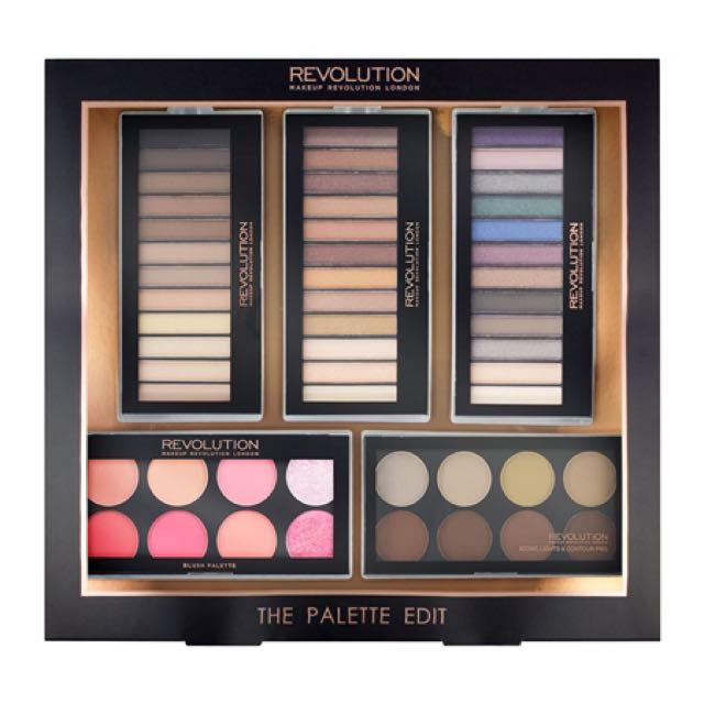 Makeup Revolution The Palette Edit Gift Set Health Beauty Makeup