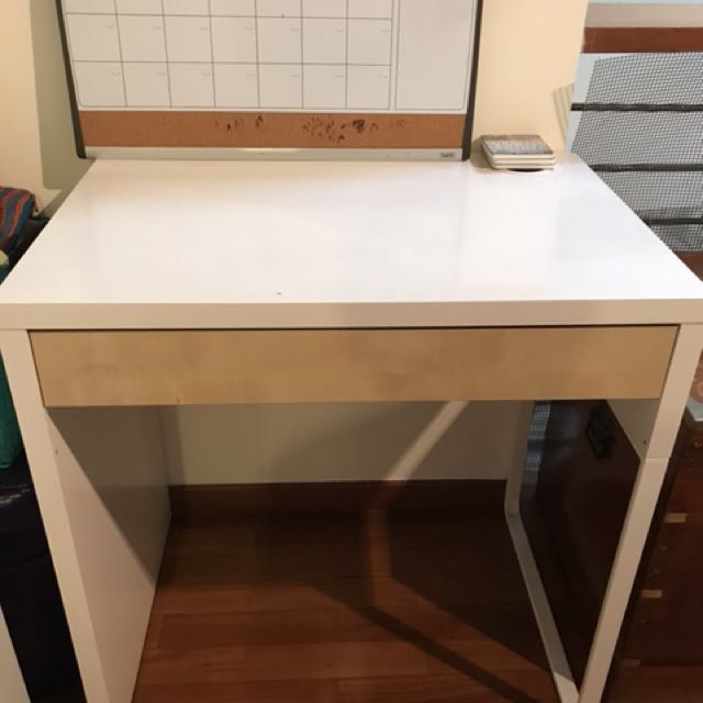 Micke Ikea Single Draw Desk Furniture Tables Chairs On Carousell