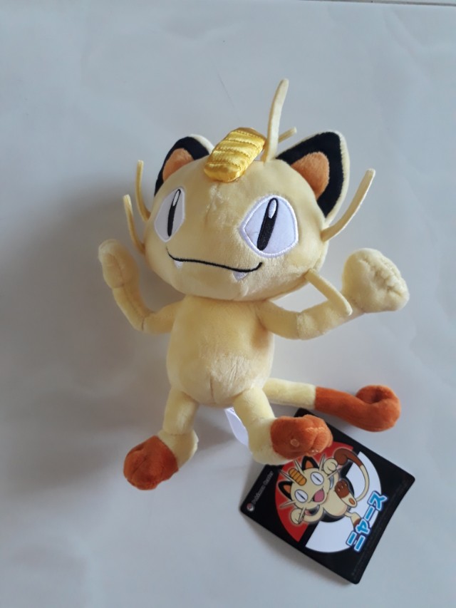 pokemon meowth plush