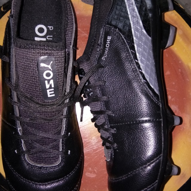 Puma one black on sale