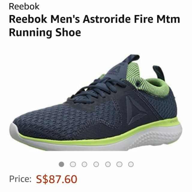 Reebok Men Astroride Fire Running Shoes 