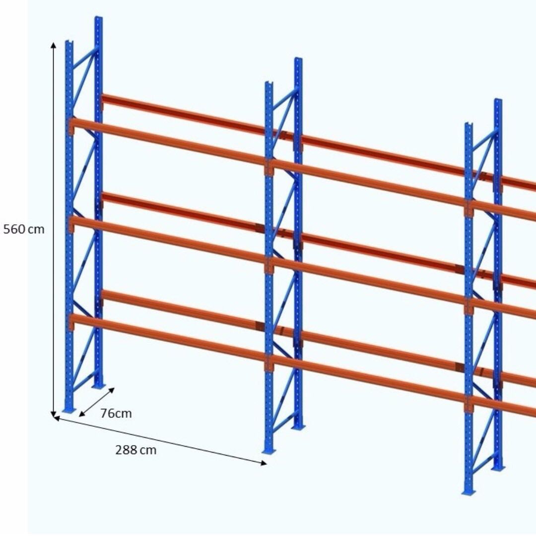 Selling fast! 2nd Hand Warehouse racking pallet racking, Everything