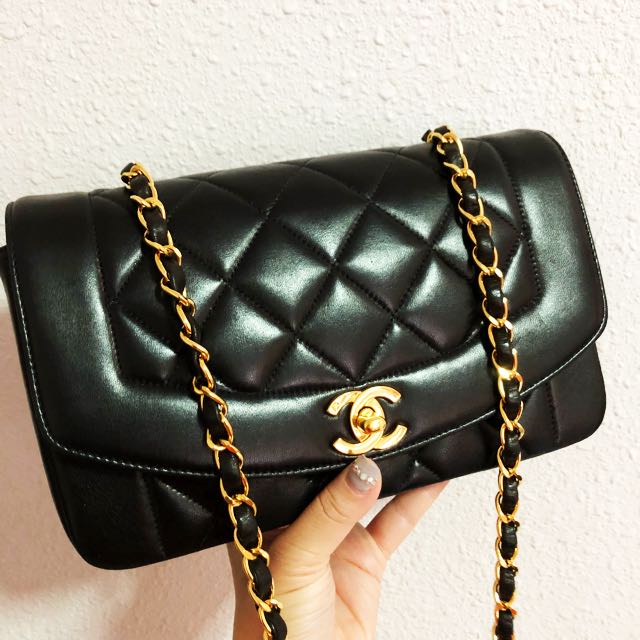 chanel diana bag 2018