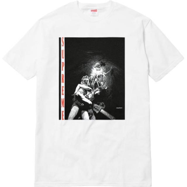 supreme machine gun tee
