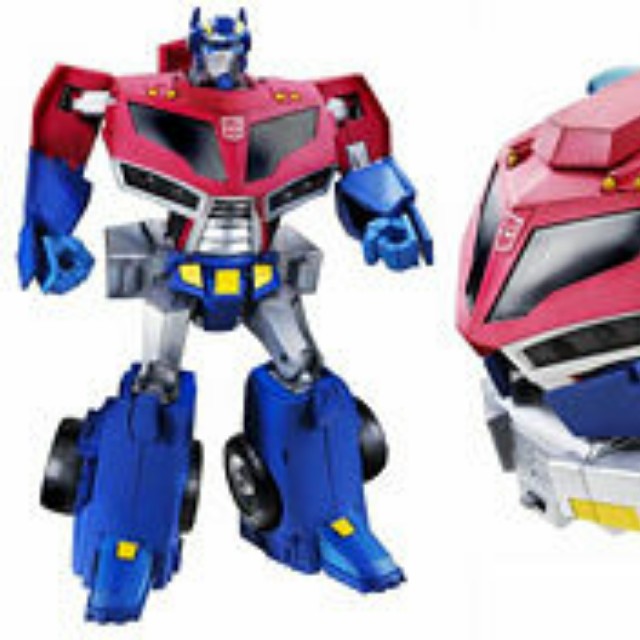 transformers animated optimus prime toy