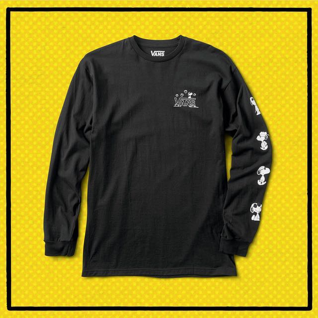 vans snoopy long sleeve