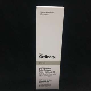 The Ordinary 100% Organic Cold-Pressed Rose Hip Seed Oil (30mL)