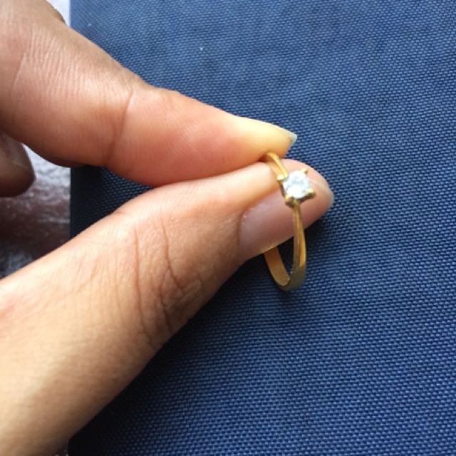 14karats ring russian stone only