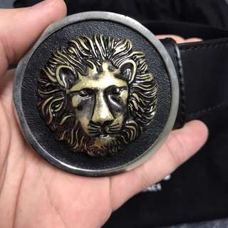 versace versus 狮子头 皮带