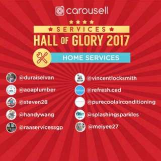 Nominated Hall of Glory 2017