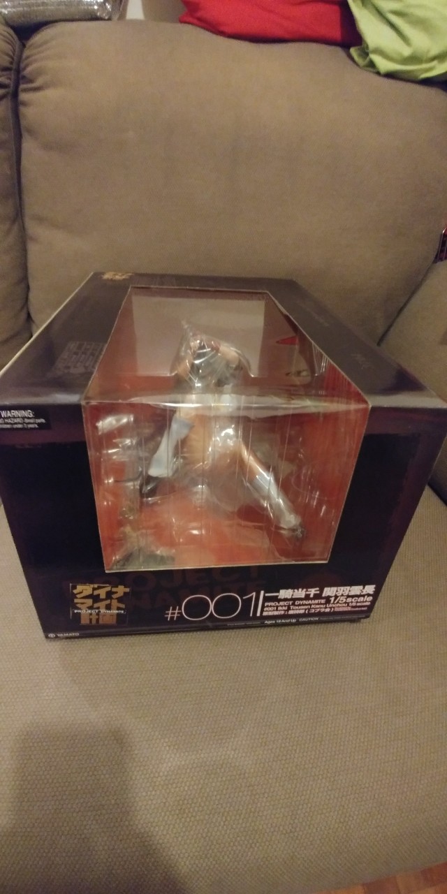 一騎当千dynamite計畫#001 関羽雲長1/5 Figure 日版未開封一騎當千關羽 