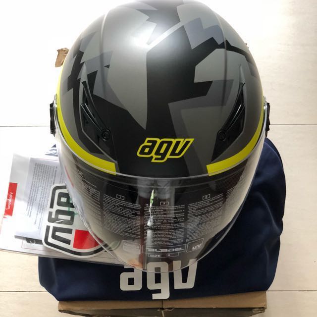AGV Blade Camodaz, Motorcycles, Motorcycle Apparel on Carousell