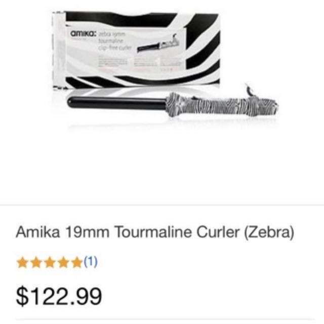 Amika 19mm Tourmaline hair curling wand Zebra Women s Fashion Dresses Sets Traditional Ethnic wear on Carousell