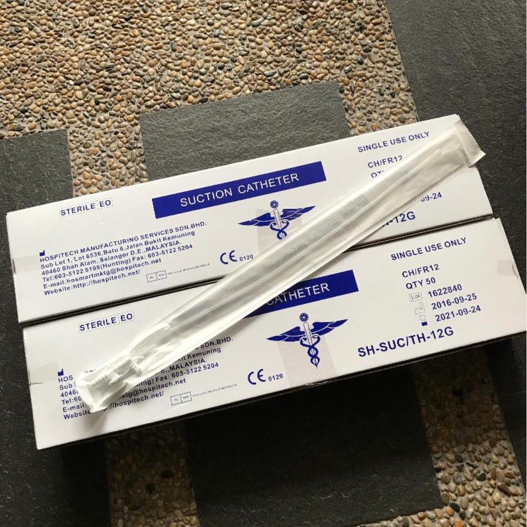 Bnib Suction Catheter Size 12 On Carousell