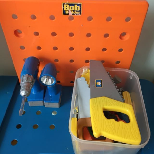 Bob The Builder Tool Bench Babies Kids Toys Walkers On Carousell