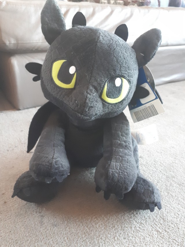 Toothless plush 2025 build a bear
