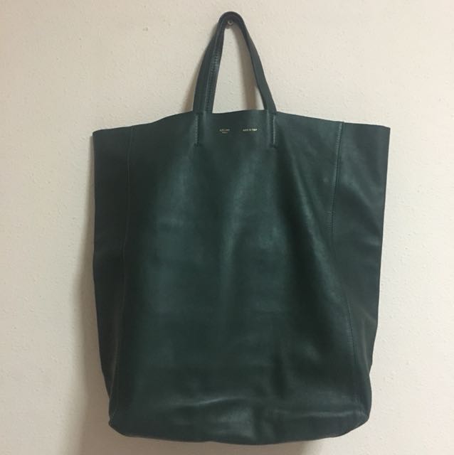 celine dark green bag