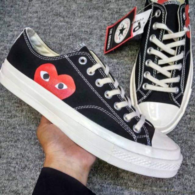 converse all star x comme des garcons
