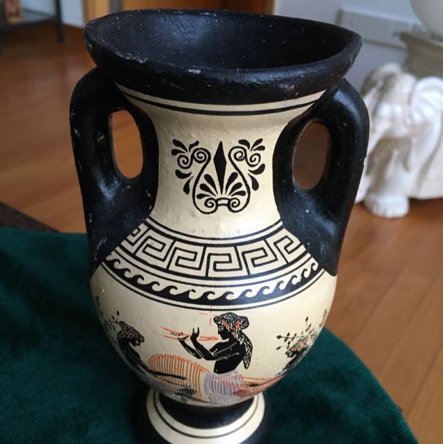 Greek Vase Decoration Item Furniture Home Decor Antiques On