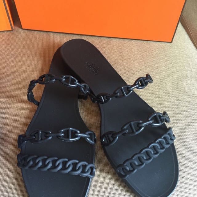 hermes jelly sandals price