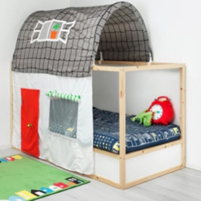 Ikea Kura Kids Bed Tent House Furniture Beds Mattresses On Carousell
