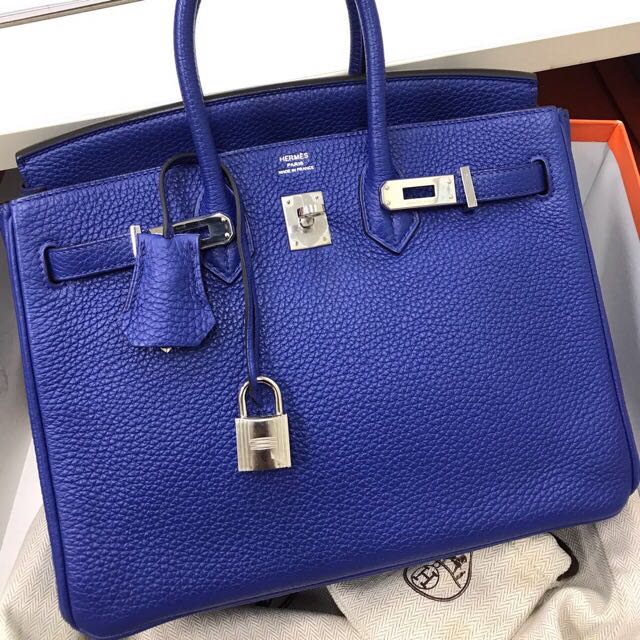 Brand New Hermes Birkin 25 in Vert Fonce Togo with GHW, Luxury, Bags &  Wallets on Carousell